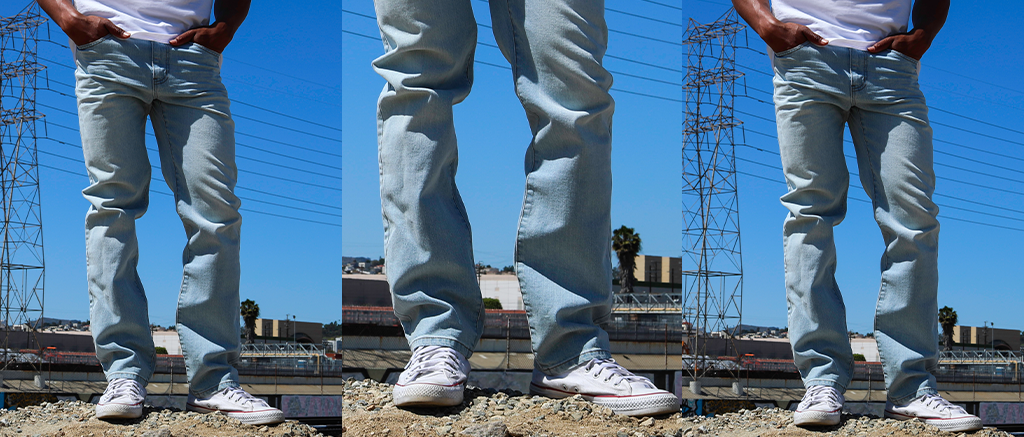 Mens Straight Jeans